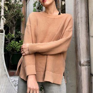 Oversized chunky knit sweater by the gap